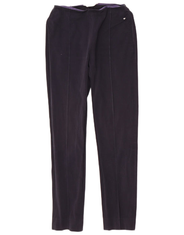 Pantaloni casual skinny da donna Max Mara W26 L28 Blu navy