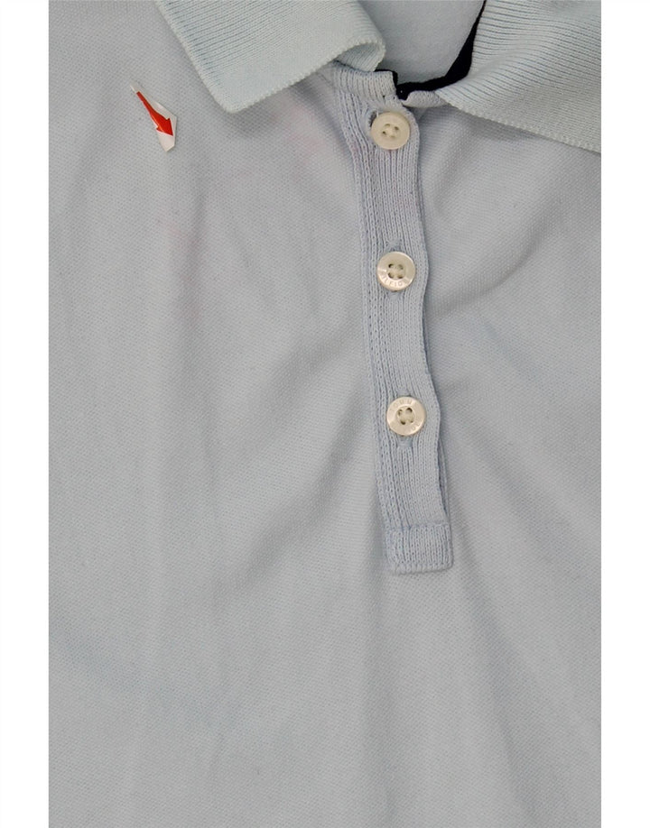 TOMMY HILFIGER Womens Polo Shirt UK 12 Medium Blue Vintage Tommy Hilfiger and Second-Hand Tommy Hilfiger from Messina Hembry 