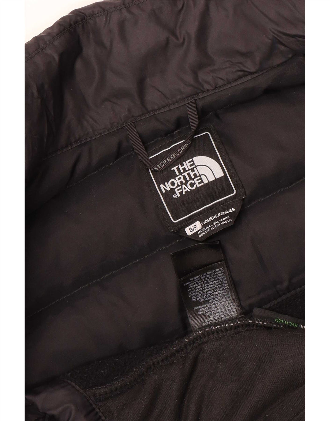 Jachetă căptușită cu căptușeală supradimensionată pentru femei The North Face UK 10 Small Black