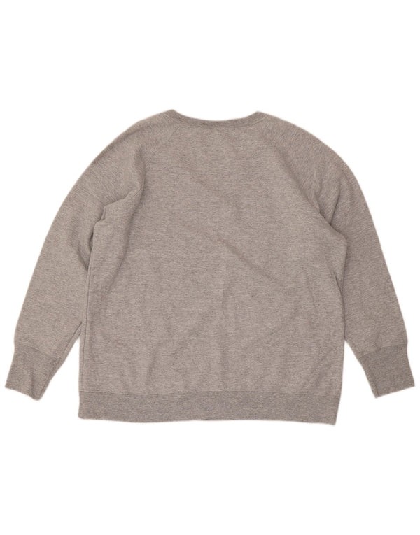 Champion Mens Graphic Moletom Jumper XL Cinza Poliéster