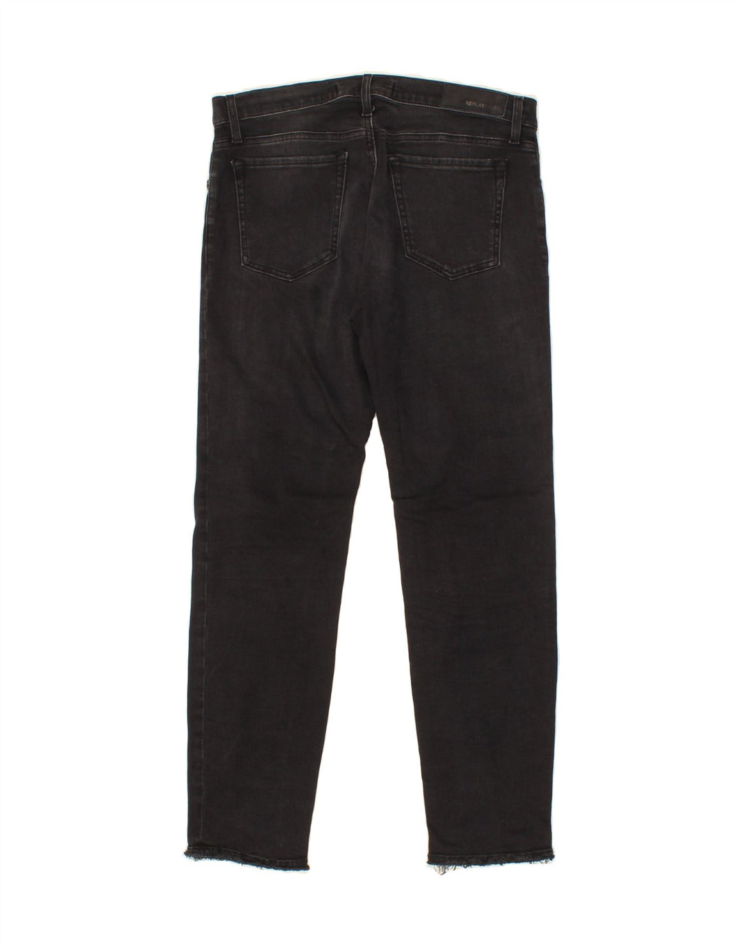 REPLAY Womens Slim Jeans W30 L28 Black Vintage Replay and Second-Hand Replay from Messina Hembry 