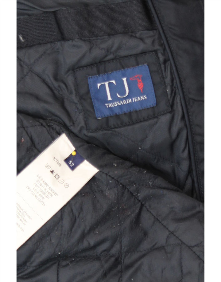 Giacca Utility Uomo Trussardi Jeans IT 52 UTILIXL Blu Navy Classica