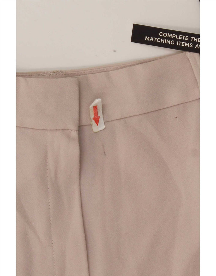 Marks & Spencer Chino Shorts til kvinder UK 12 Medium W30 Beige Polyester