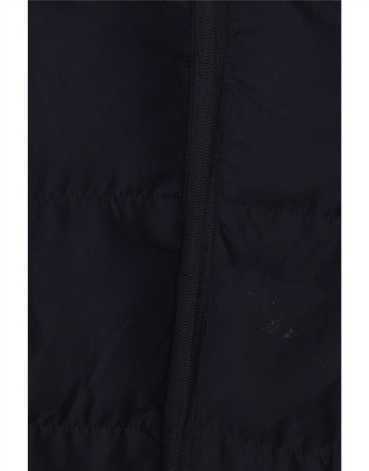 Lyle & Scott Boys Hooded Padded Jacket 15-16 Years Navy Blue Polyester
