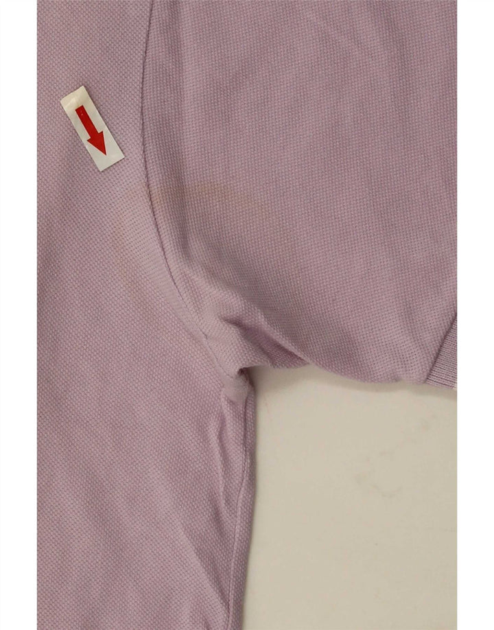 Fred Perry Mens Polo Shirt XS Purple Cotton