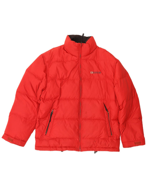 Męska ocieplana kurtka Esprit UK 40, duża, czerwona, nylonowa