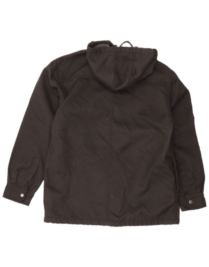 Dickies Giacca utilitaria da uomo con cappuccio UK 38/40 poliestere nero medio