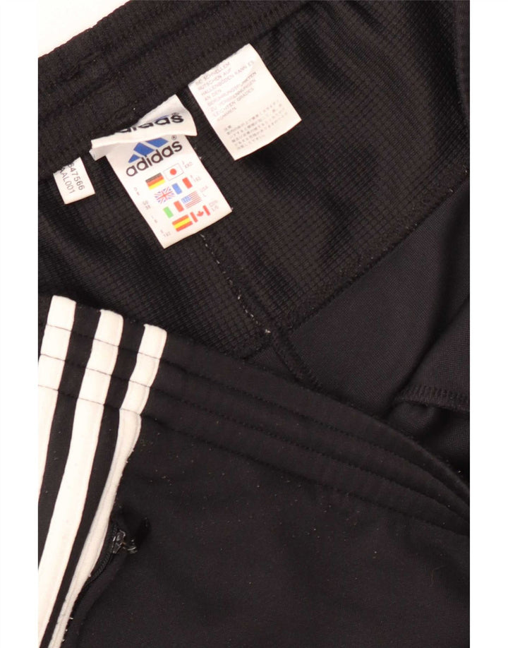 Adidas Mens Tracksuit Trousers XL Black Polyester