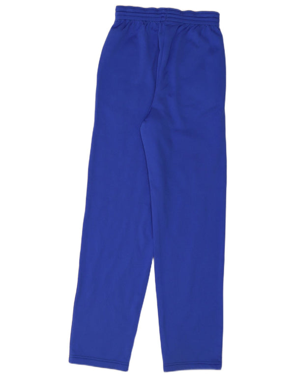 Pantaloni da tuta vintage da uomo in poliammide blu medio