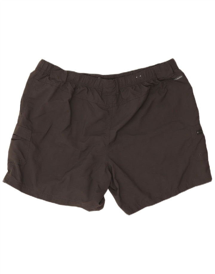 Columbia Herren Cargoshorts XL W36 Schwarzes Nylon