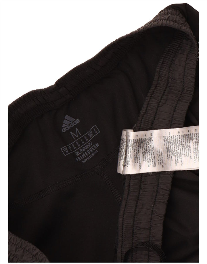 Adidas Mens Aeroready Tracksuit Trousers Medium Black Colourblock Polyester