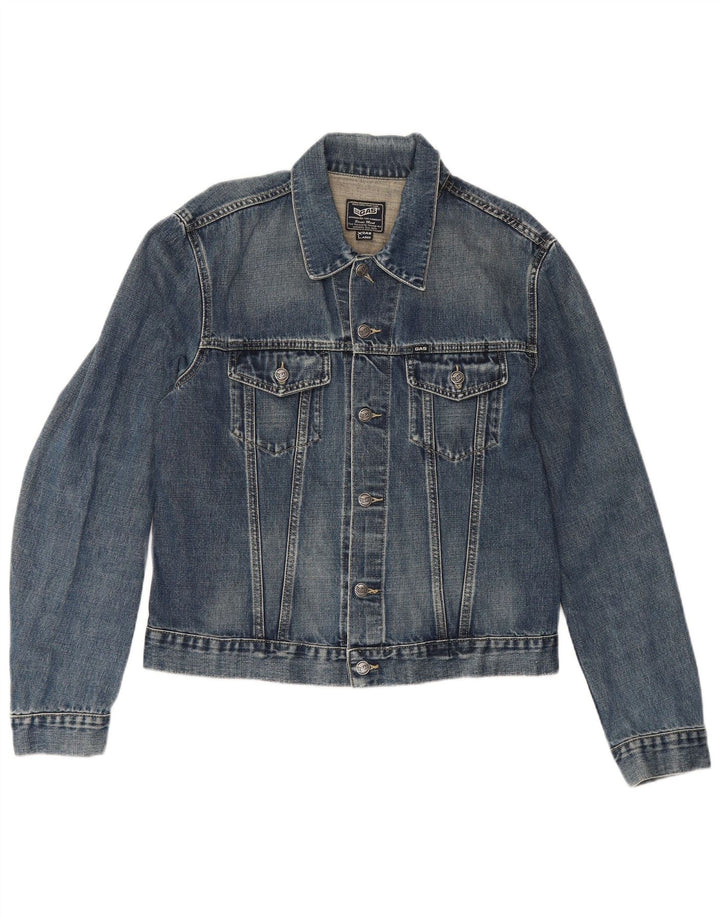 Gas Damen Jeansjacke UK 18 XL Blau