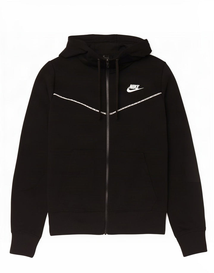 Nike Veste de survêtement à capuche pour homme Taille S Noir Polyester