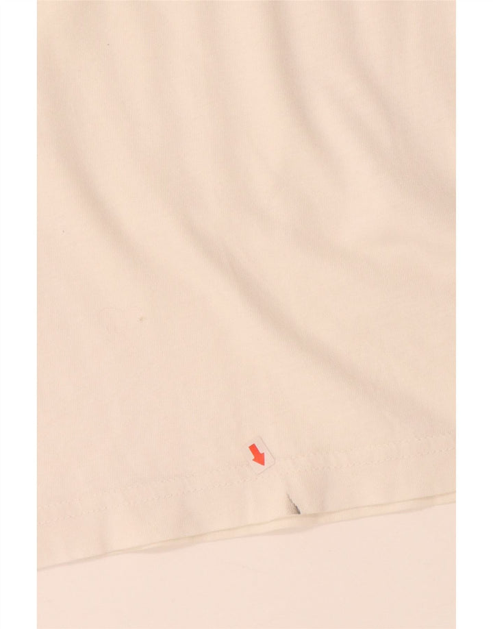 GANT Mens Graphic T-Shirt Top Large White Cotton