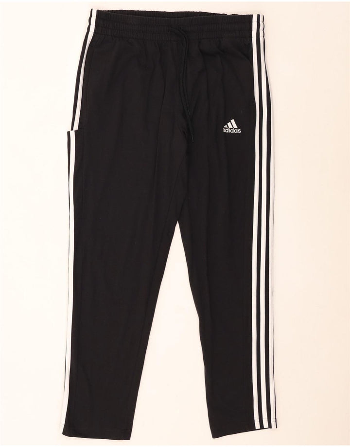 Adidas Mens Tracksuit Trousers XL Black Cotton