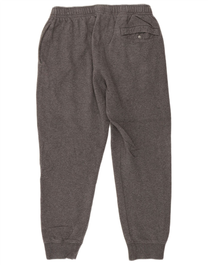 NIKE Mens Tracksuit Trousers Joggers Medium Grey Cotton