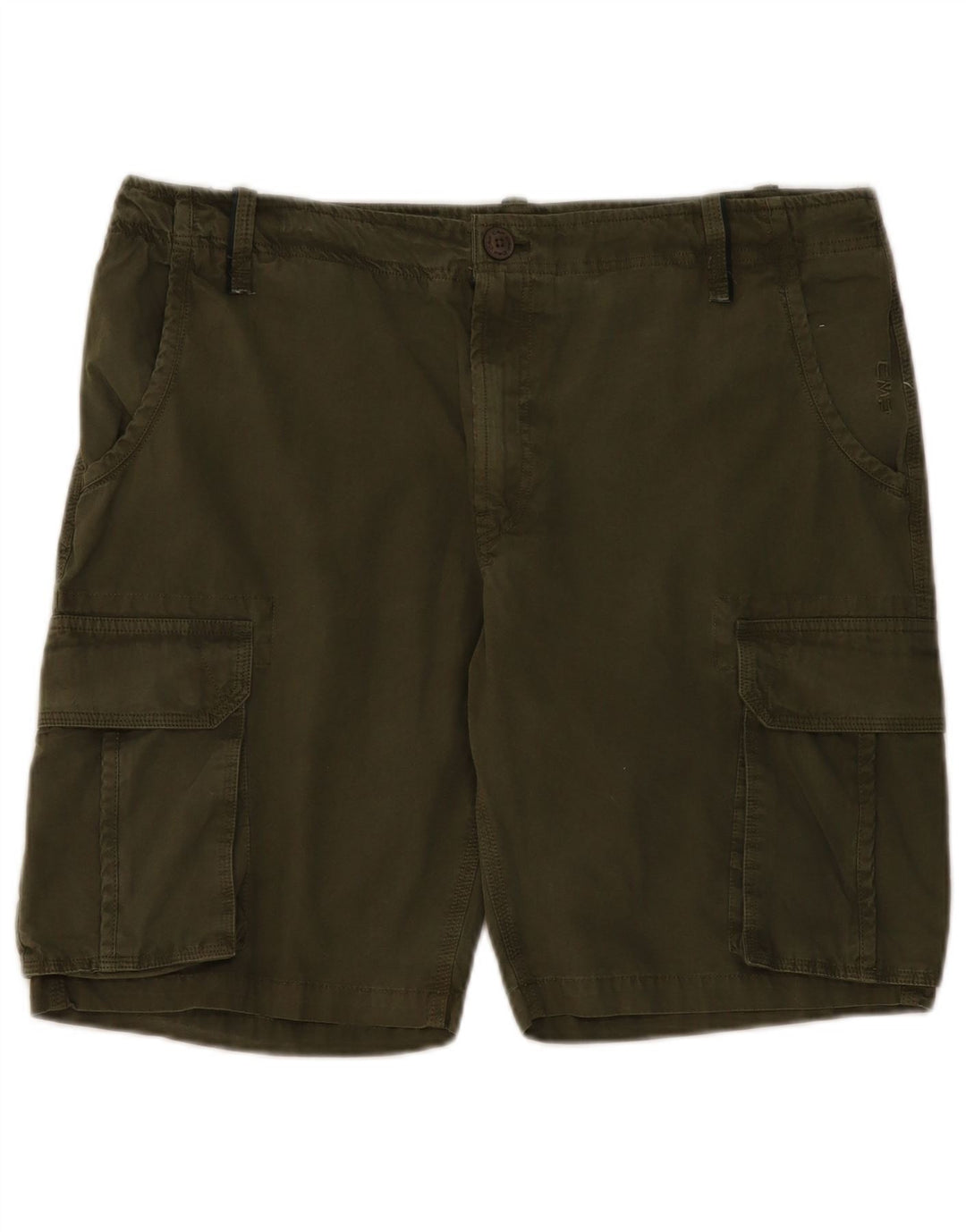 CMP Mens Cargo Shorts IT 54 2XL W40  Khaki Cotton