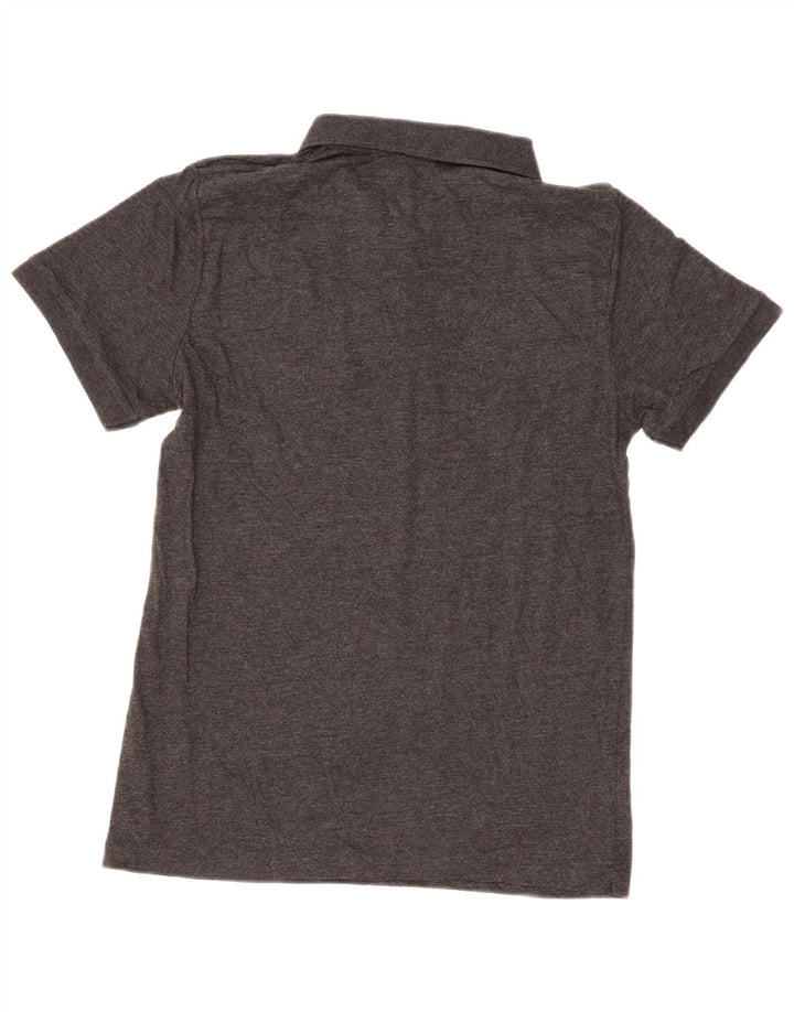 French Connection Herren-Poloshirt aus mittelgrauer Baumwolle