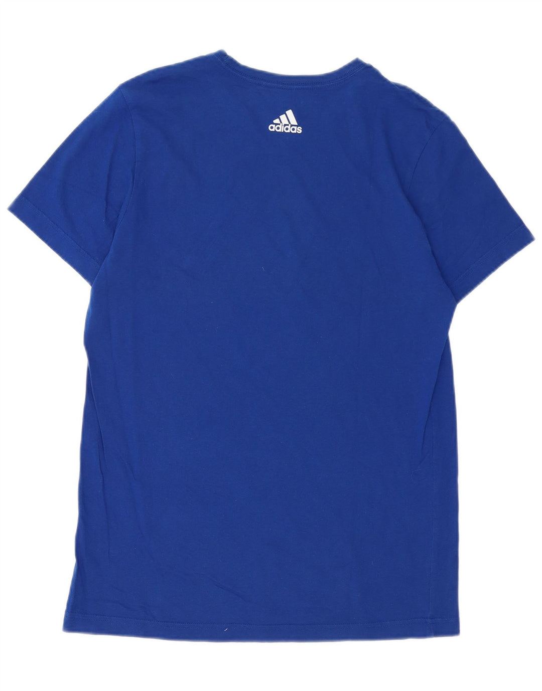 Adidas Mens Graphic T-Shirt Top Medium Blue