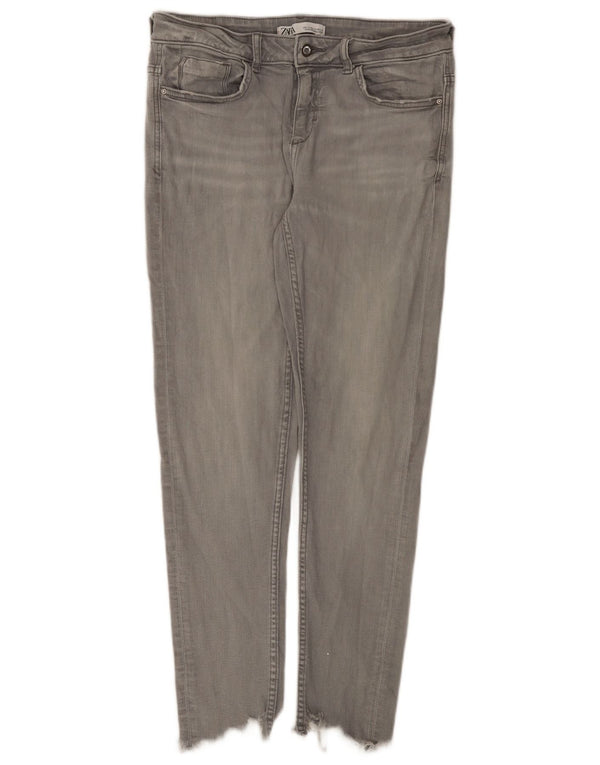Dżinsy damskie Zara EU 40 Medium W30 L27 Szara bawełna