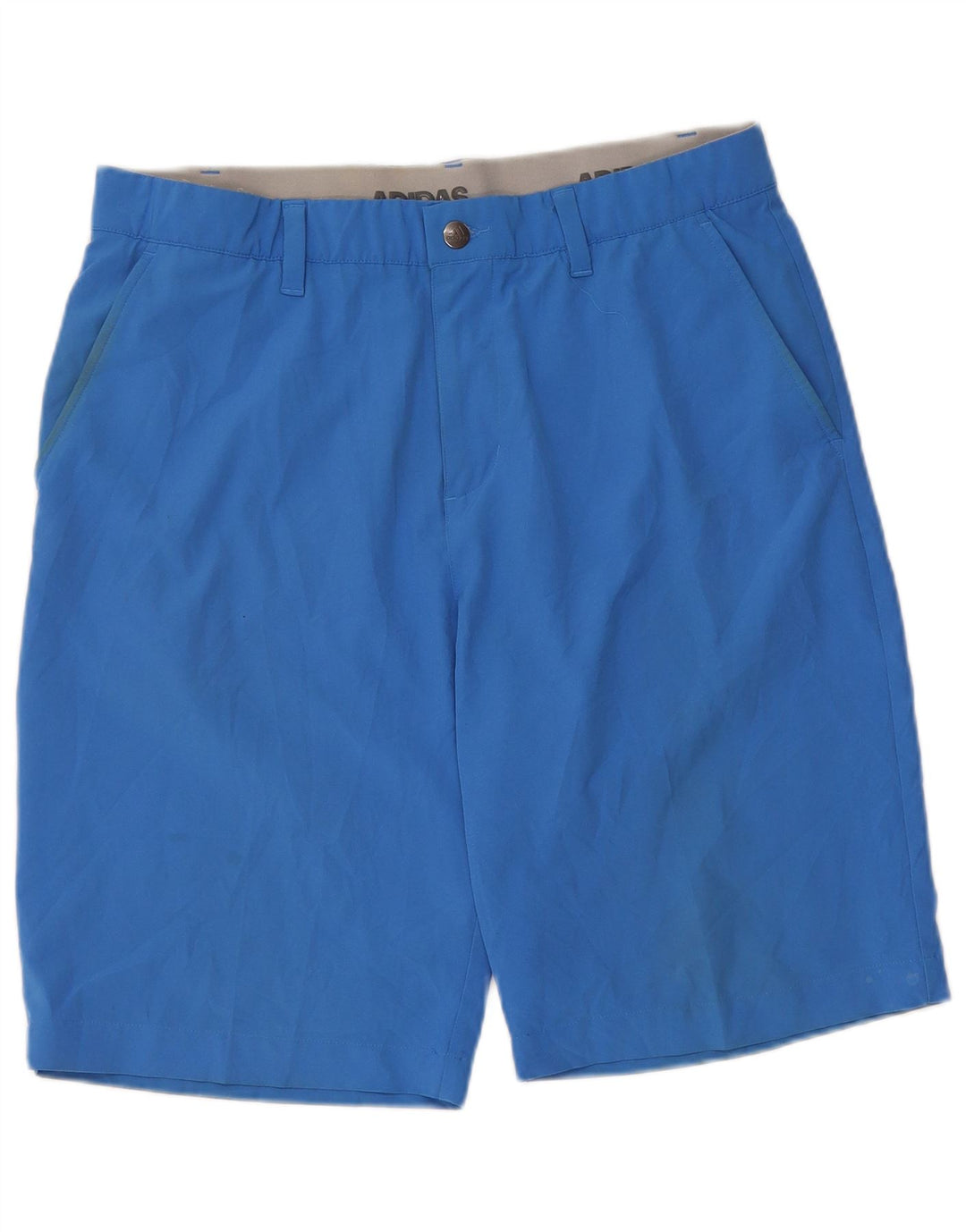 Adidas Męskie Spodenki Chino W34 Duże Niebieskie Poliester