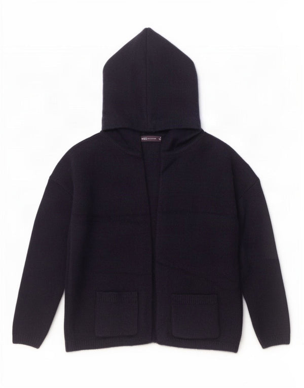 Marks & Spencer Bob Camp Cardigan à capuche pour femme UK 6 XS Bleu marine