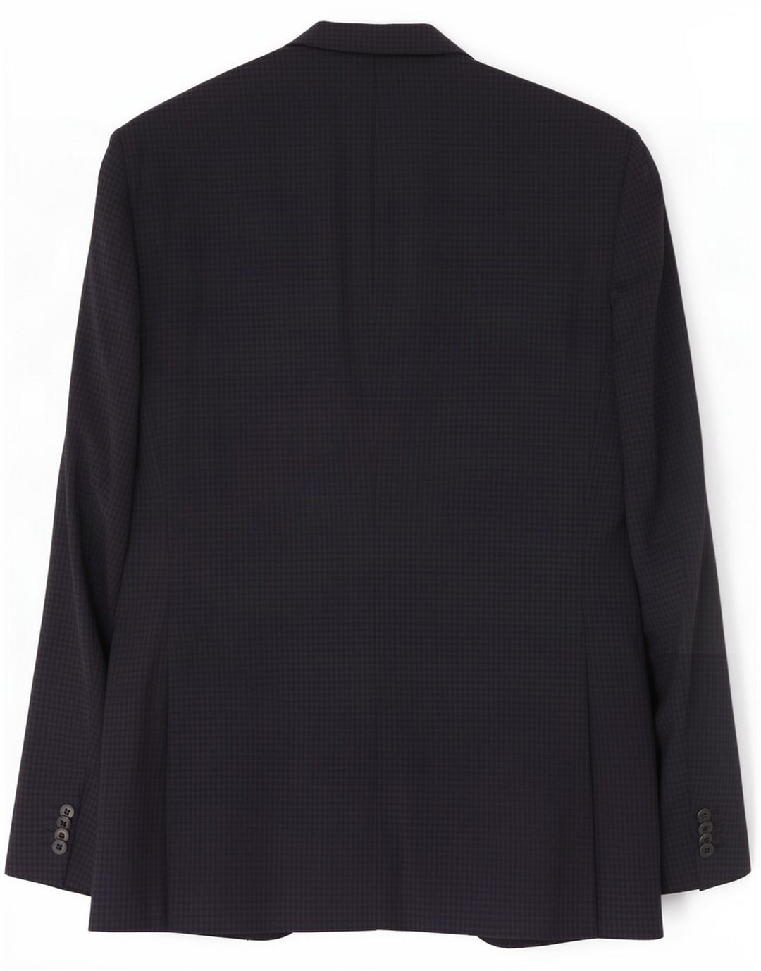 Hub Veste blazer à 2 boutons pour homme IT 50 Grande laine vichy bleu marine
