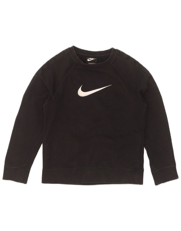 Chłopięca bluza Nike Swoosh Graphic, 10-11 lat, średnia czarna