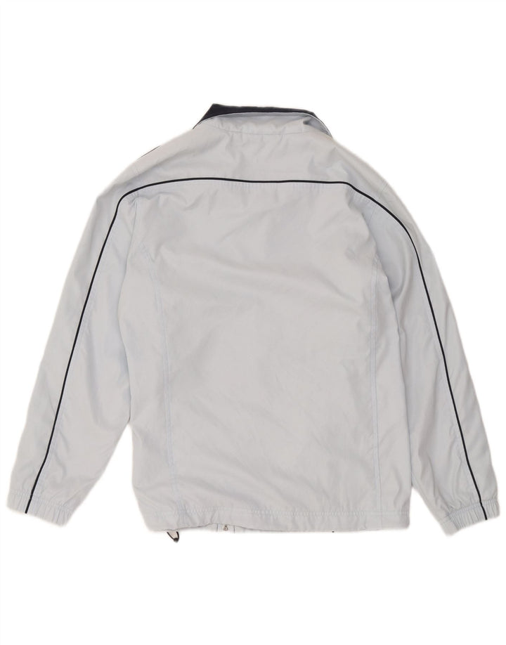 Champion Womens Tracksuit Top Jacket UK 14 Medium Blue Polyester