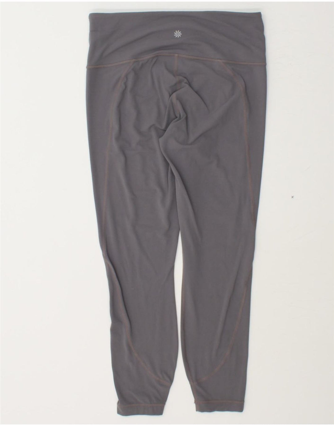 ATHLETA Womens Leggings UK 14 Medium Grey Polyester Vintage Athleta and Second-Hand Athleta from Messina Hembry 