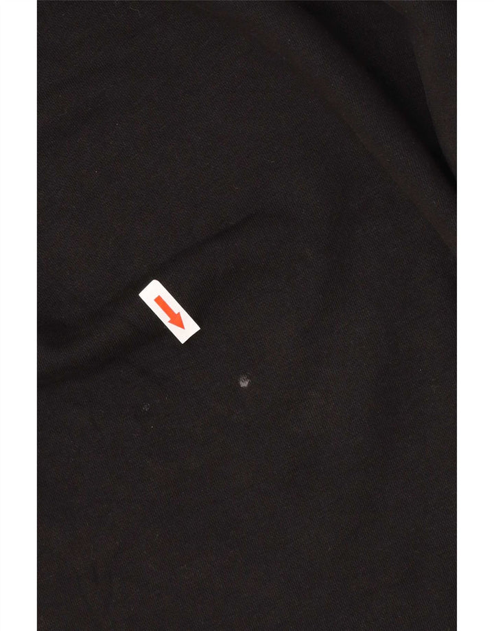 Felpa grafica da uomo Ellesse Maglione piccolo cotone nero