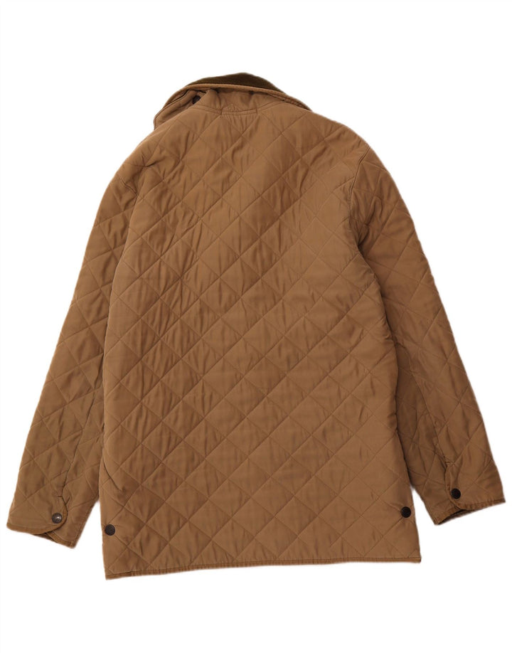 Barbour Herren Steppjacke UK 40 Large Braun