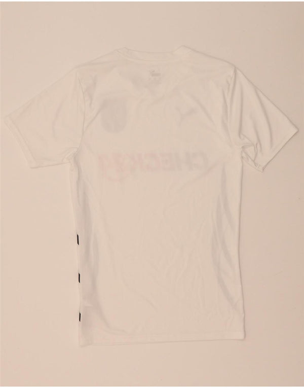 Camiseta Puma Mens Deutshland Graphic Top XS Branco Poliéster