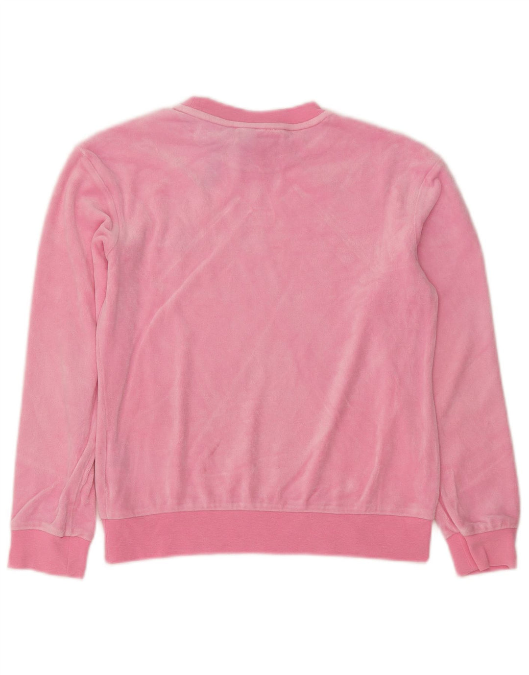 ADIDAS Meninas Suéter Jumper 9-10 Anos Rosa Algodão