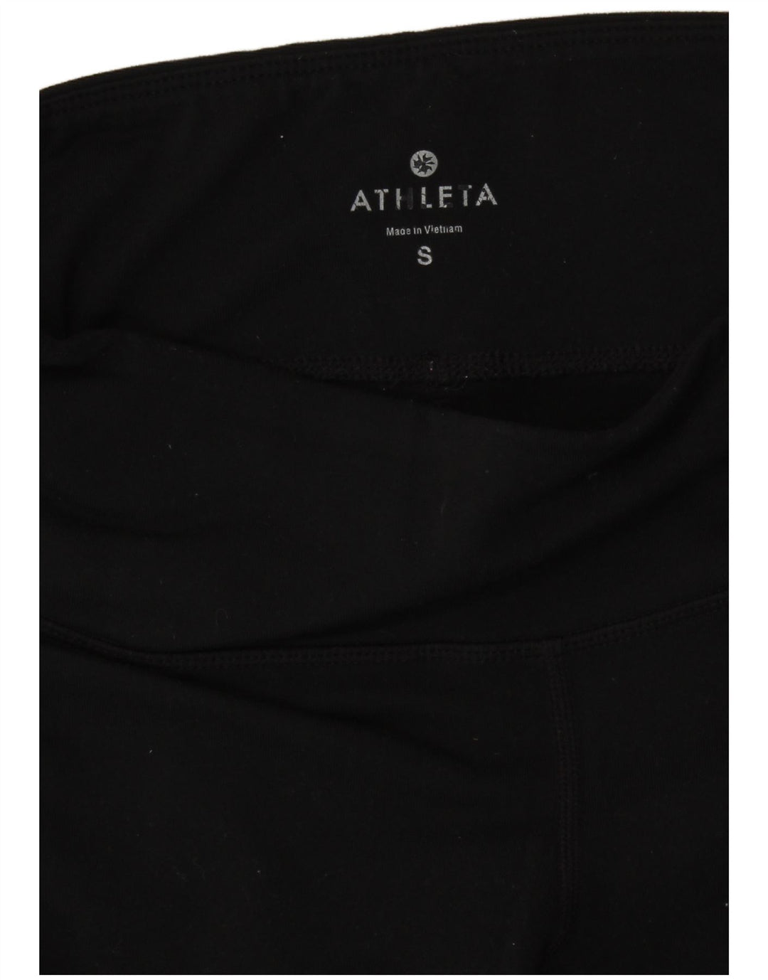 ATHLETA Womens Sport Shorts UK 8 Small Black Polyester