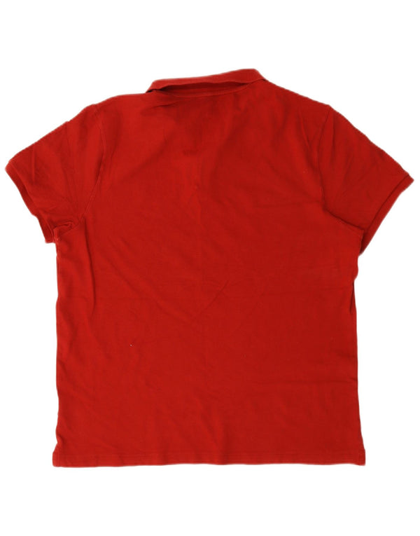 Abercrombie & Fitch Polo Homme Grand Coton Rouge