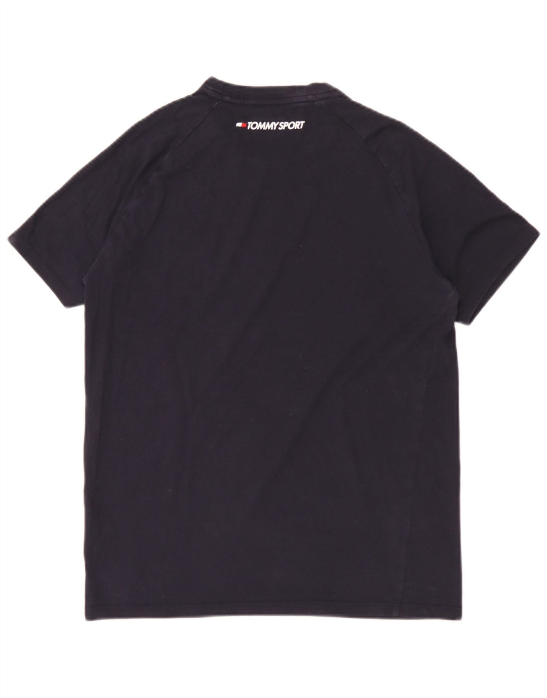 Tommy Hilfiger Mens T-Shirt Top Medium Navy Blue Cotton