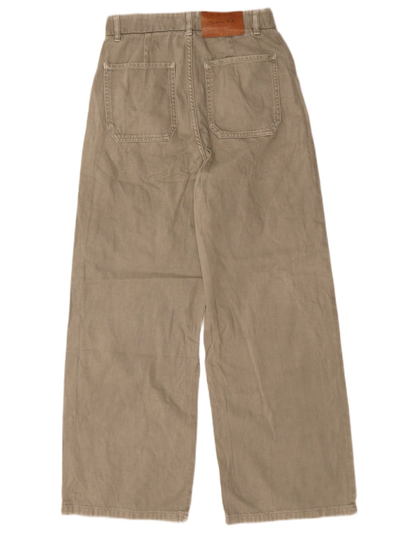 Zara Jean large pour femme EU 36 XS W26 L27 Coton kaki