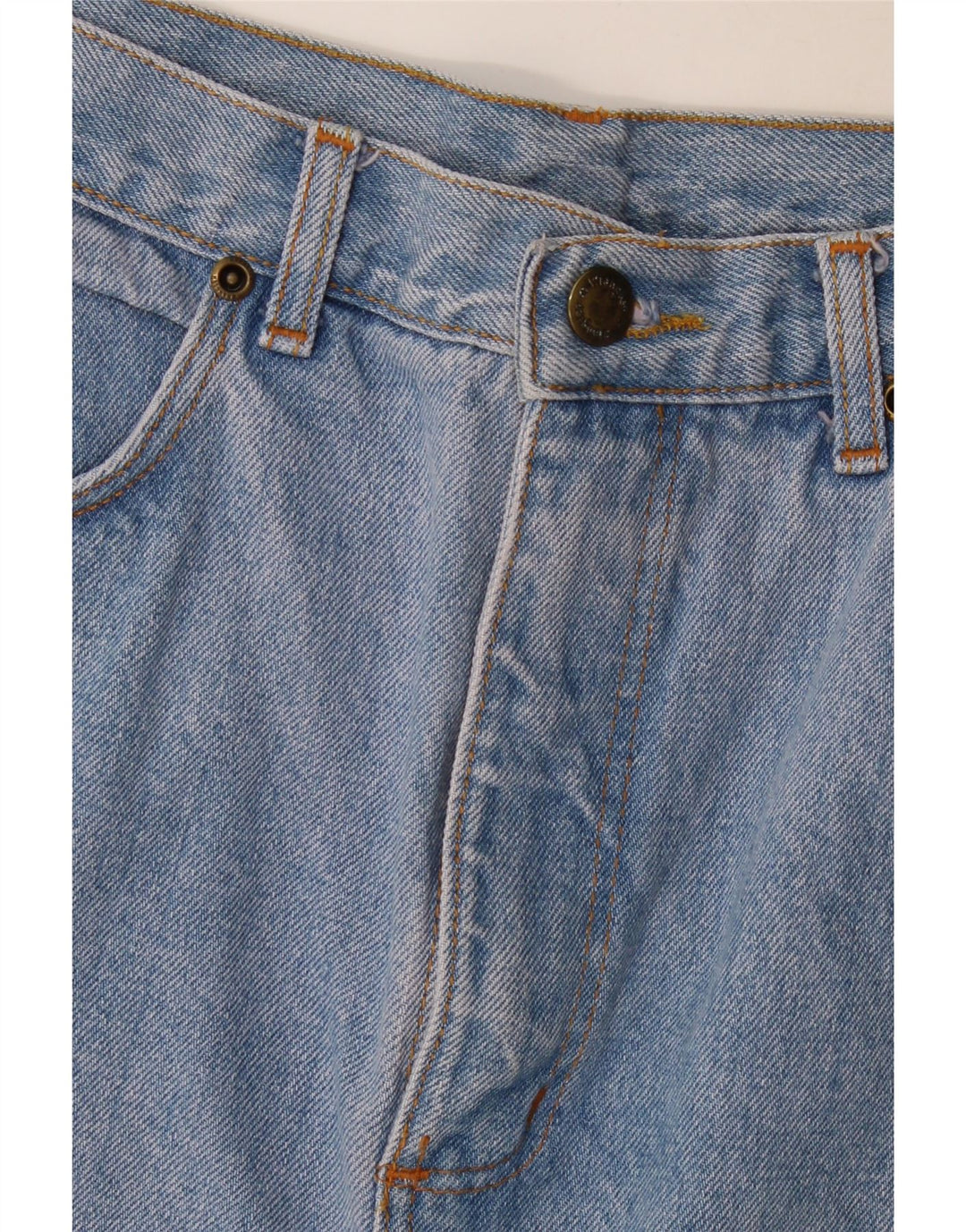 Wrangler Womens Mini Denim Skirt W30 Medium Blue