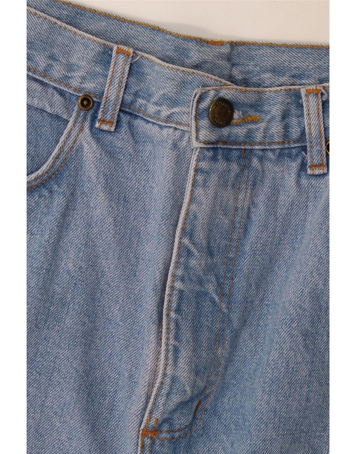 Wrangler Womens Mini Denim Skirt W30 Medium Blue