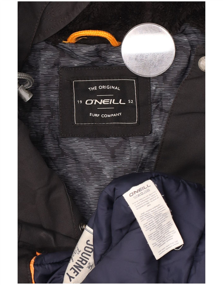 O'Neill Herre Hooded Parka Jacket UK 38 Medium Navy Blue Polyester