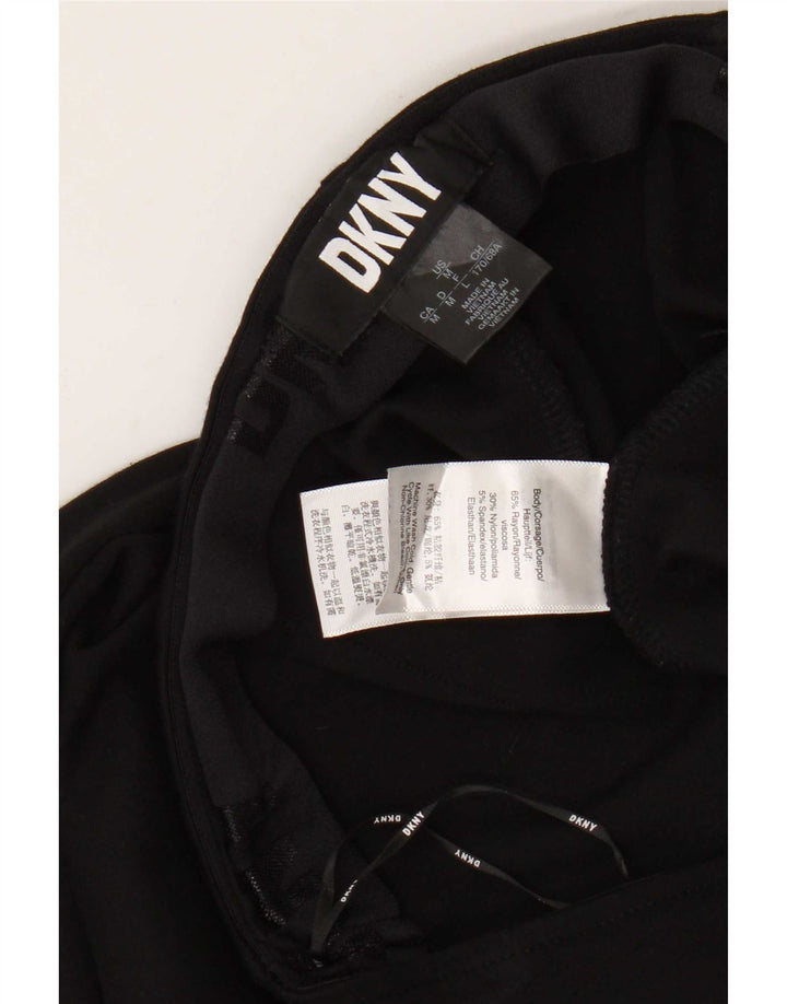 Leggings da donna Dkny UK 14 Rayon nero medio