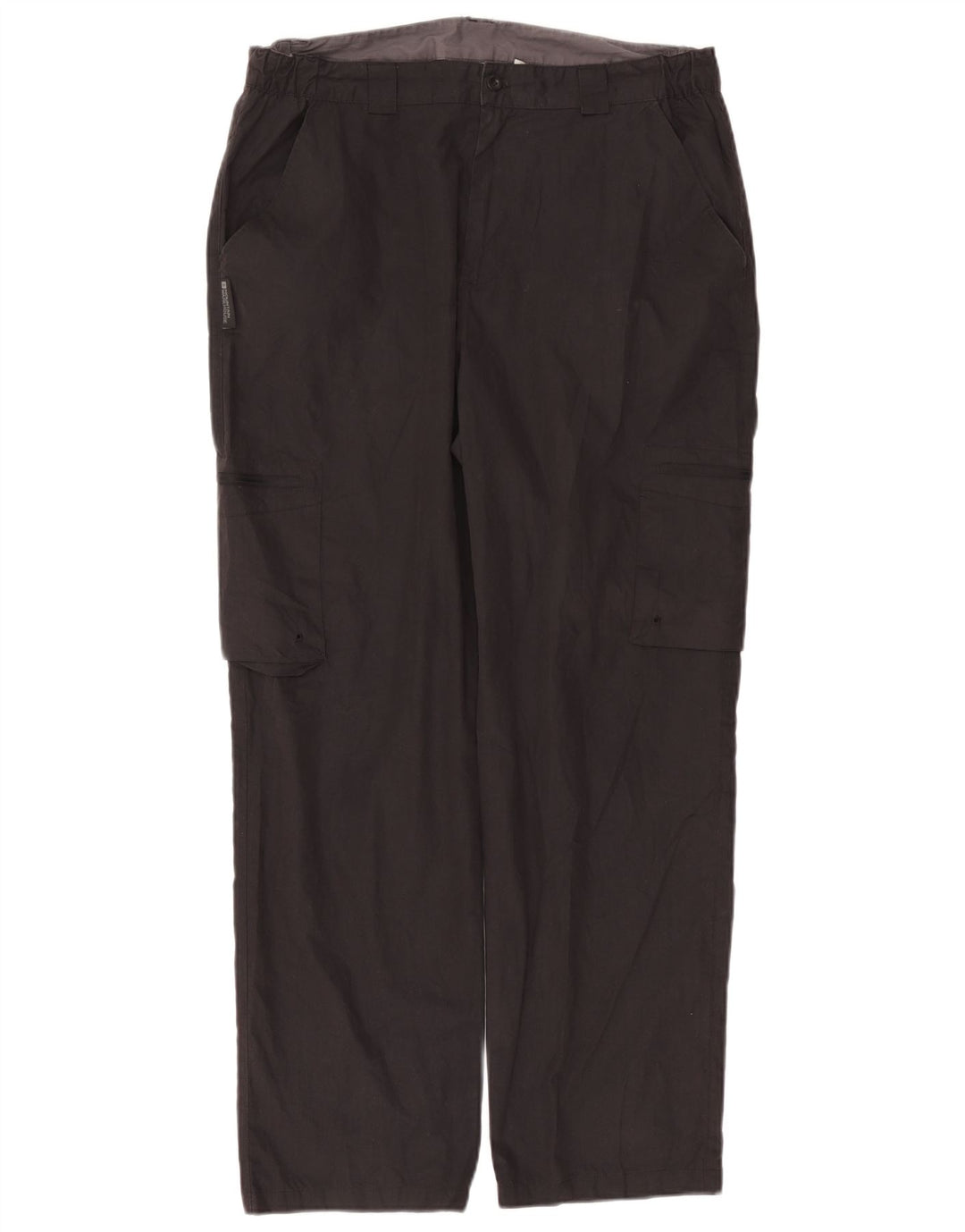 Mountain Warehouse Dame Straight Cargo Bukser W36 L30 Sort Polyester