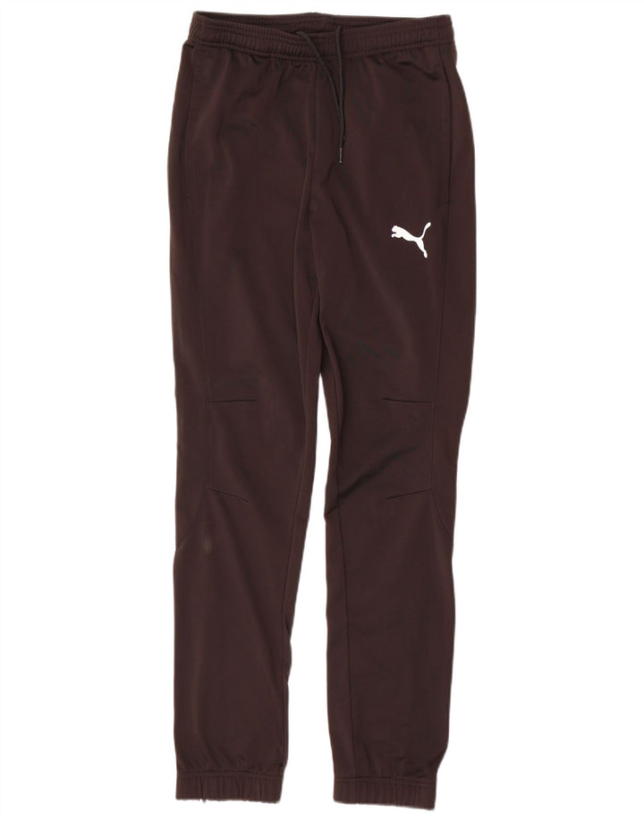 Puma Mens Tracksuit Trousers Joggers Small  Black Polyester