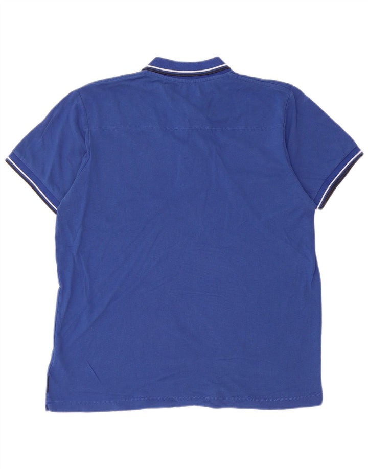 French Connection Herre poloshirt Medium blå bomuld