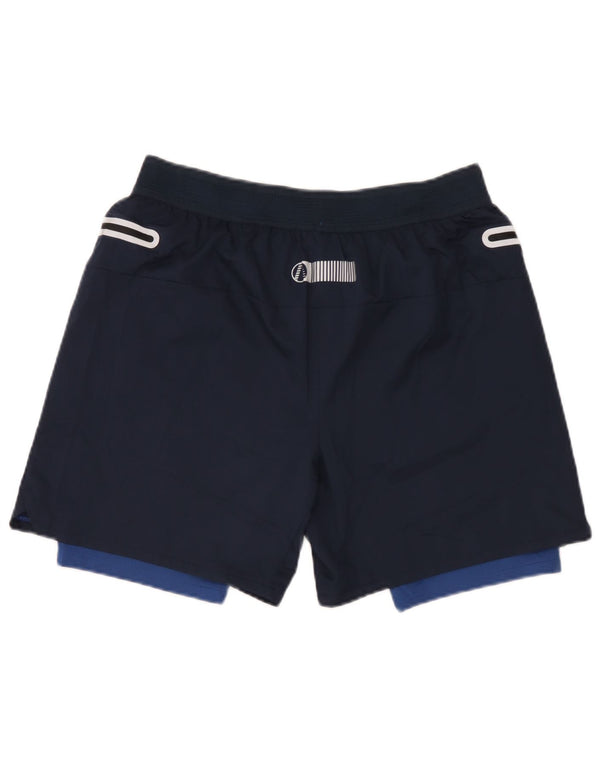 Marks & Spencer Mens Sport Shorts Large Navy Blue Polyester