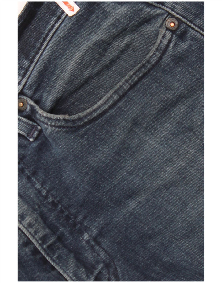 LEVI'S Mens Slim Jeans W31 L32 Blue New Wool