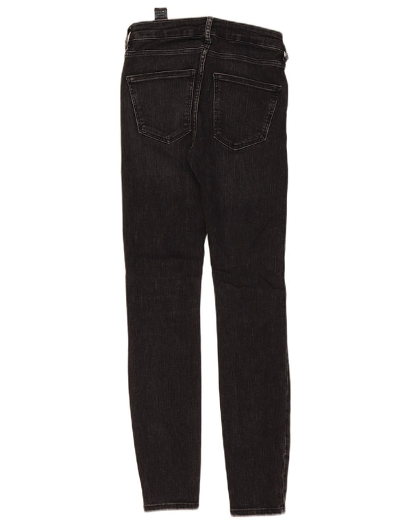Zara Womens Skinny Jeans EU 36 XS W26 L28 Black Cotton