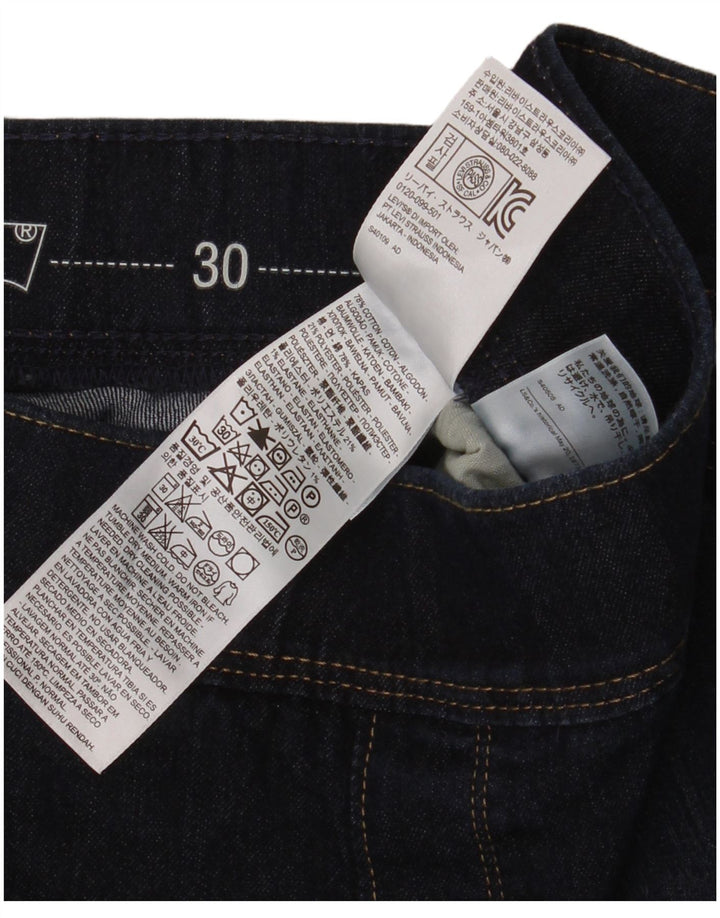 Levi's Womens Jegging Jeans W30 L30 Navy Blue Cotton