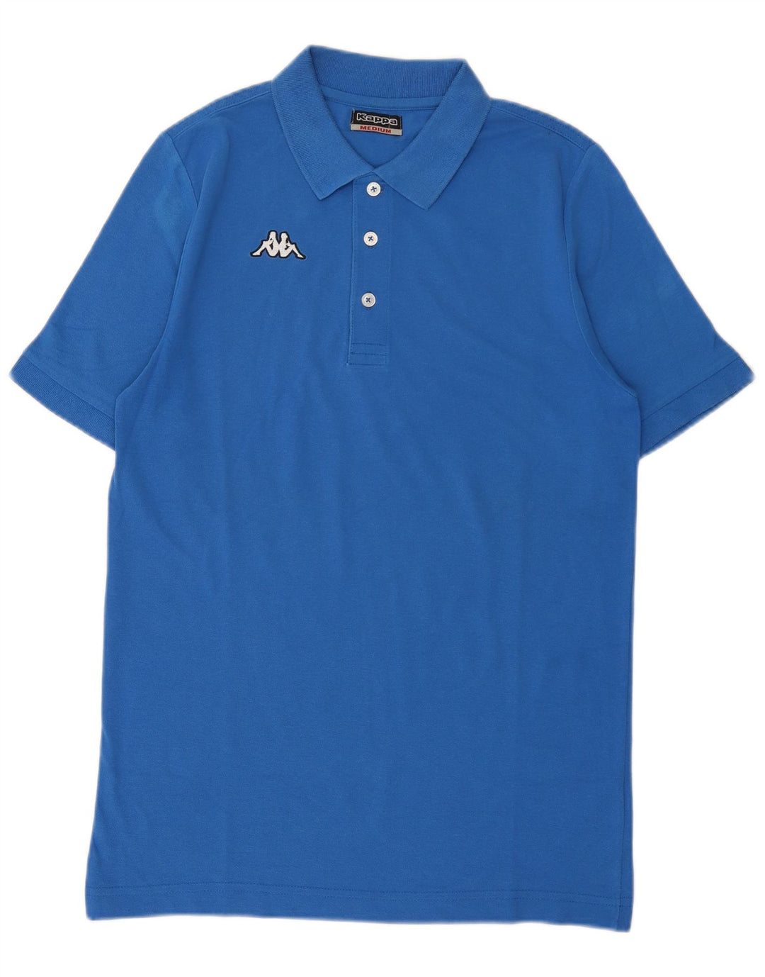 KAPPA Mens Polo Shirt Medium Blue Cotton